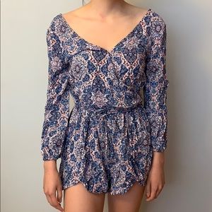 Hollister Floral Romper